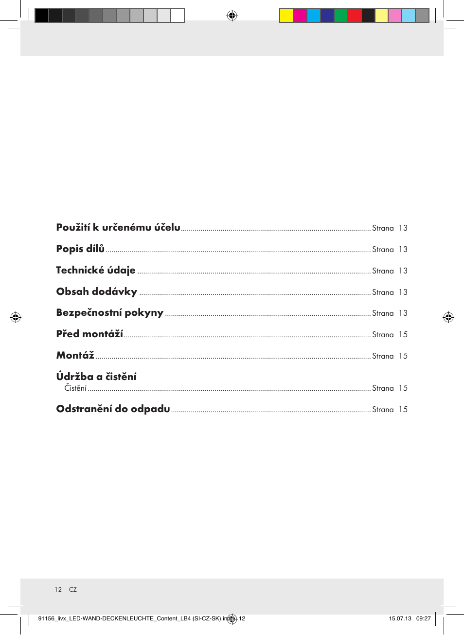 Livarno Z31667A, Z31667B User Manual | Page 12 / 29