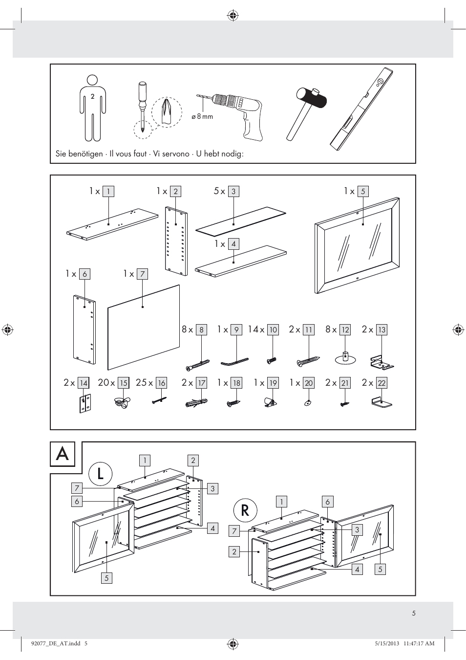 Livarno Z30956 User Manual | Page 5 / 9