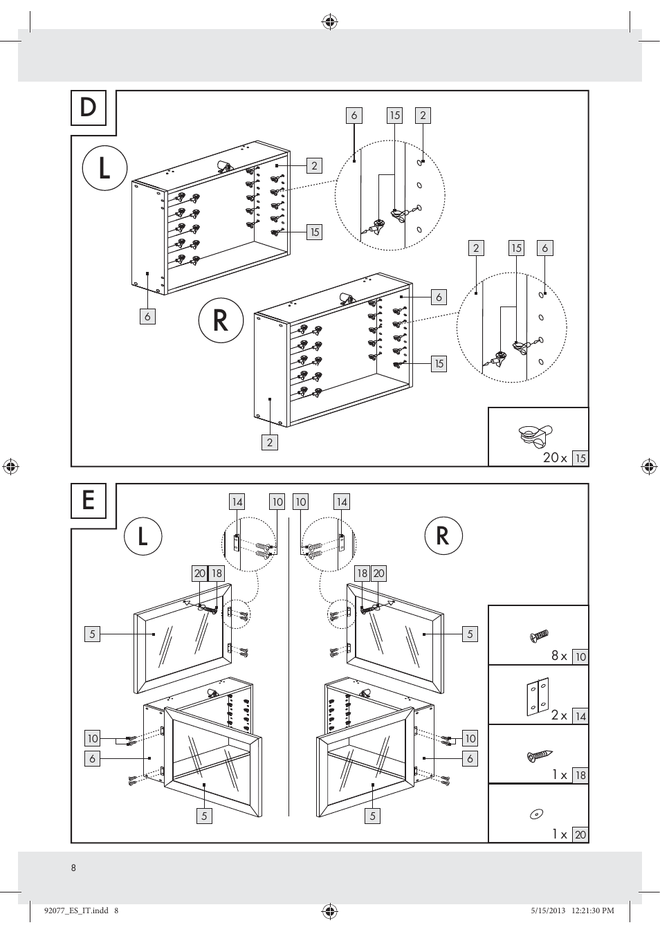 Livarno Z30956 User Manual | Page 8 / 10