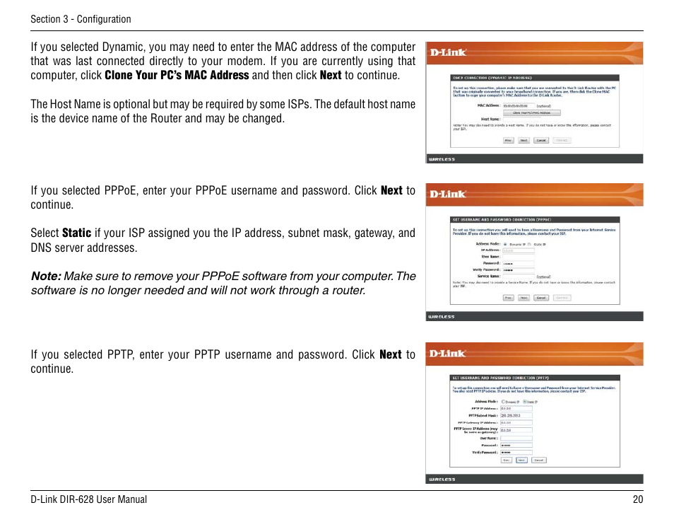D-Link DIR-68 User Manual | Page 20 / 98