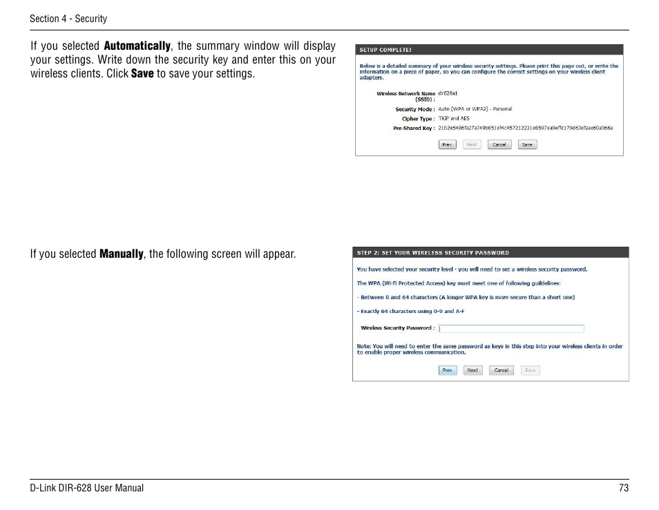 D-Link DIR-68 User Manual | Page 73 / 98