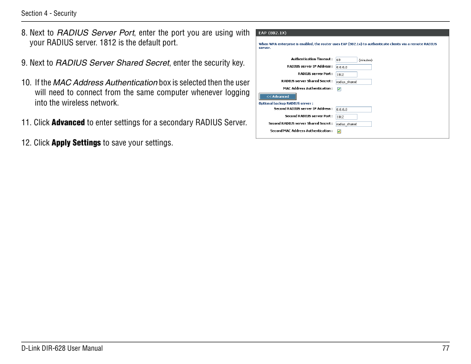 D-Link DIR-68 User Manual | Page 77 / 98