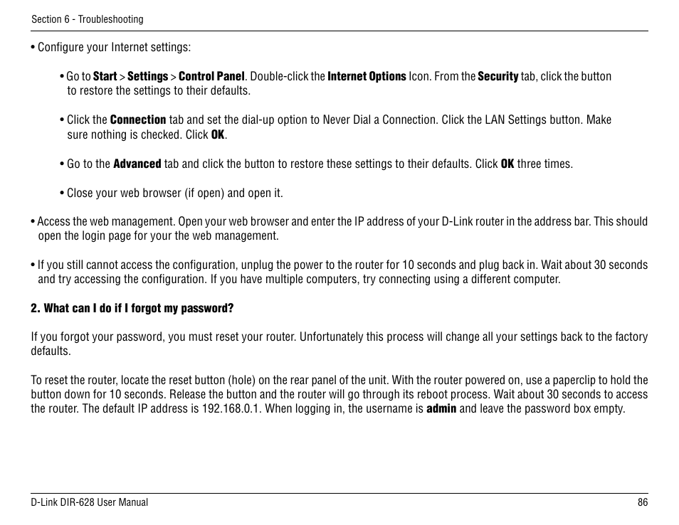 D-Link DIR-68 User Manual | Page 86 / 98