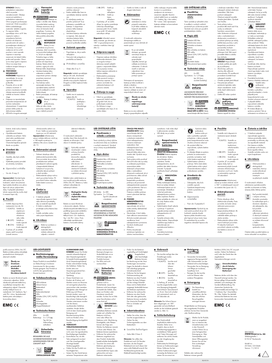 Livarno Z31064 / Z31064A User Manual | Page 2 / 2