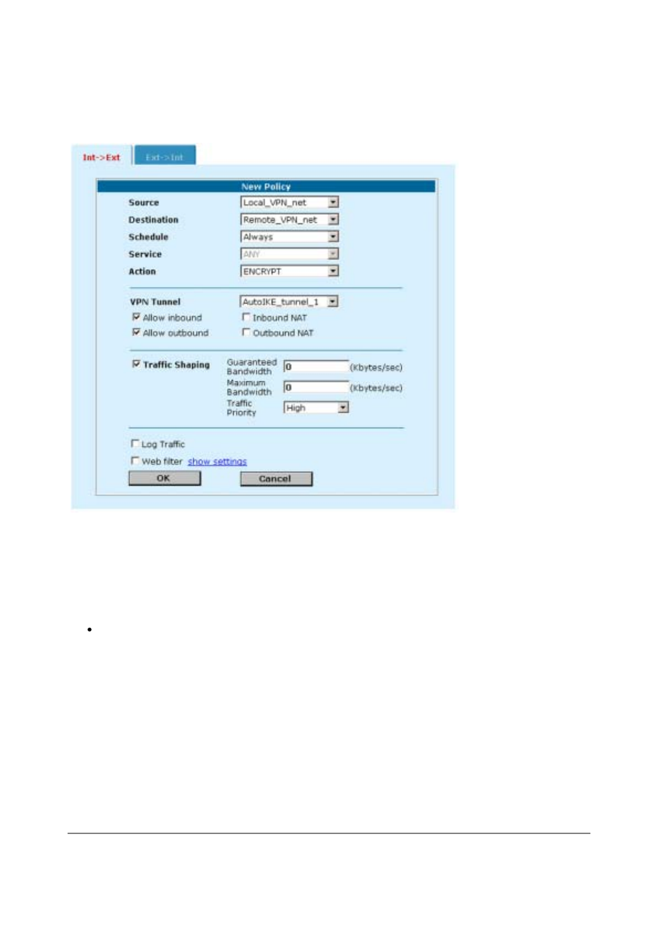 Viewing dialup vpn connection status, Testing a vpn | D-Link DFL-500 User Manual | Page 64 / 122
