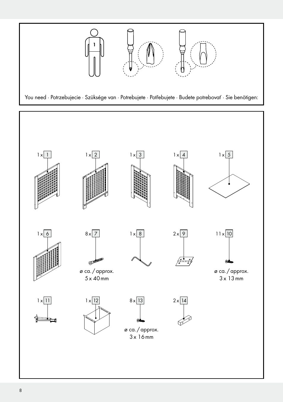 Livarno Z30337 User Manual | Page 8 / 12