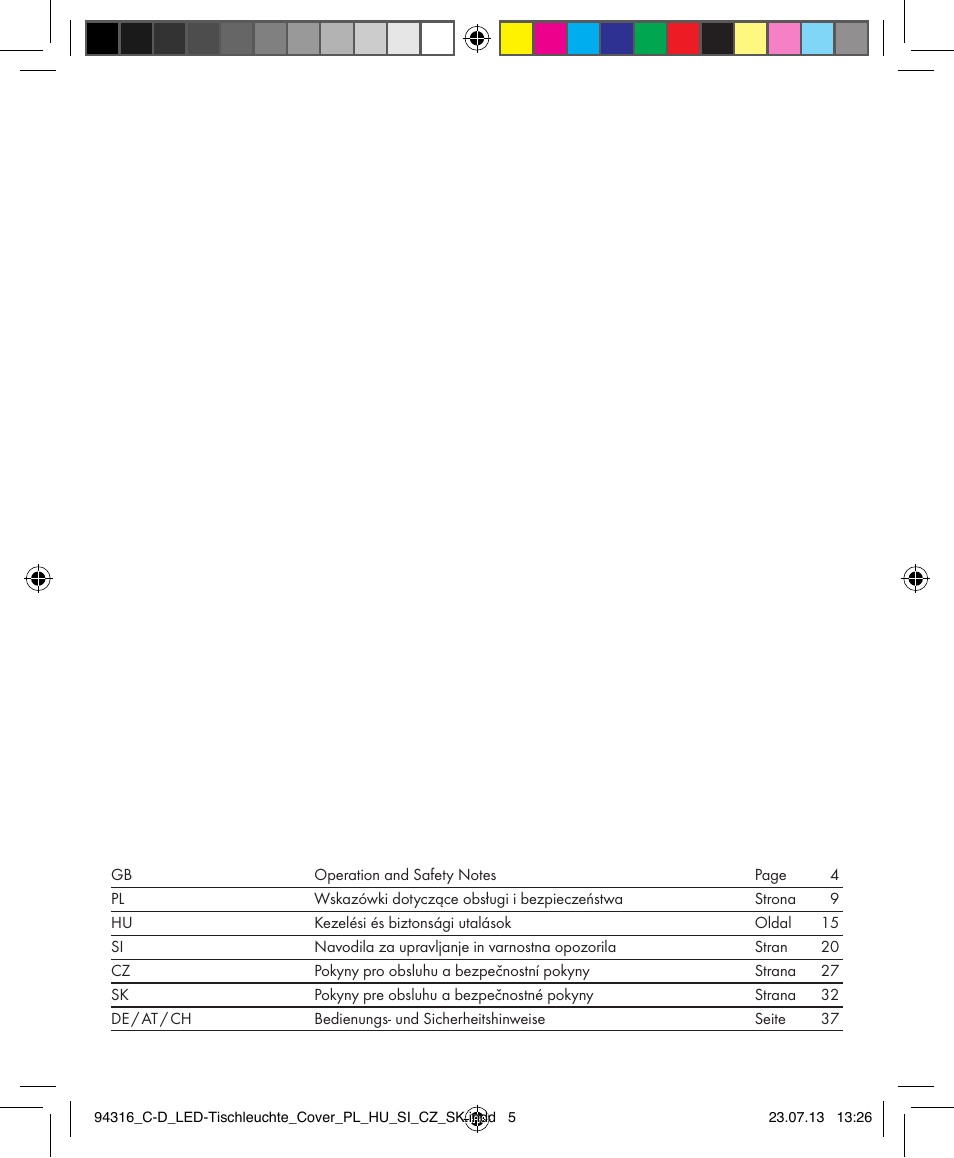 Livarno Z31303C-BS/Z31303D-BS User Manual | Page 2 / 43