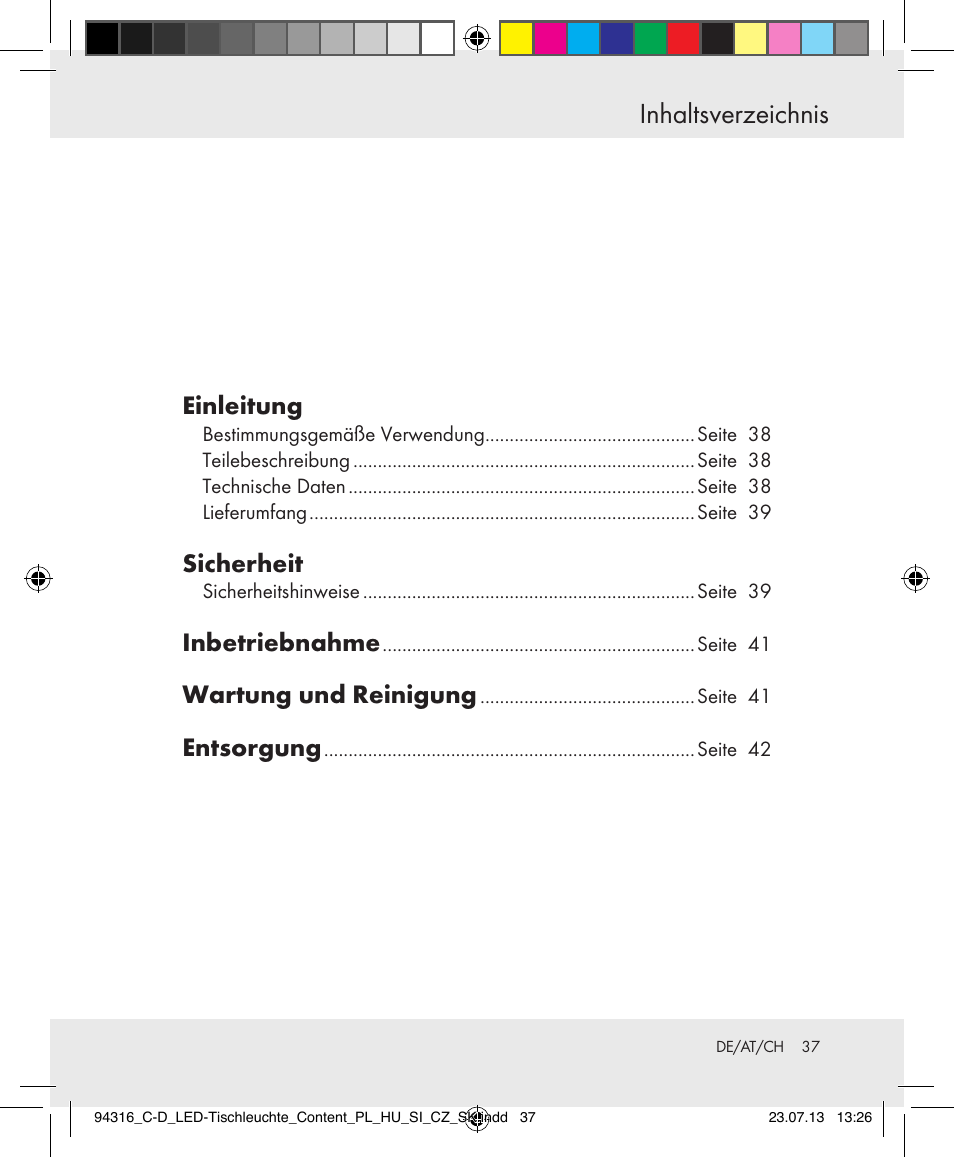Livarno Z31303C-BS/Z31303D-BS User Manual | Page 37 / 43