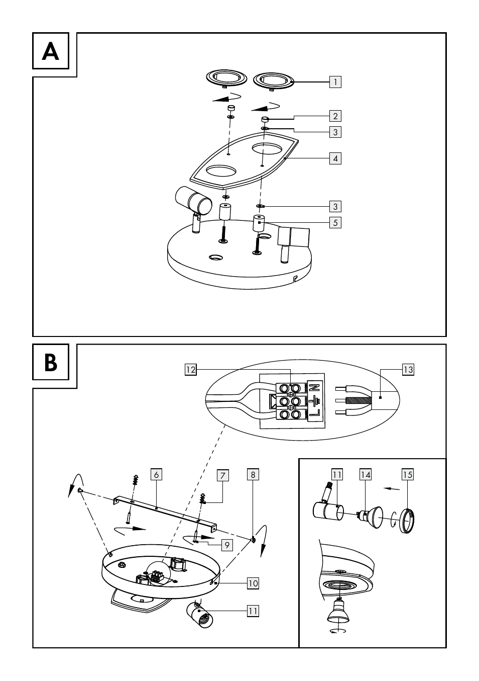 Livarno HALOGEN CEILING LIGHT User Manual | Page 3 / 38