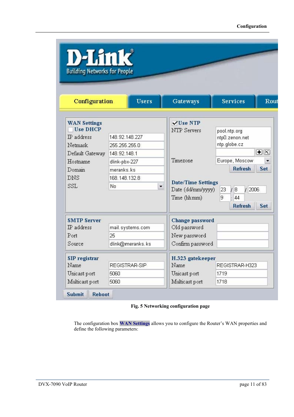 D-Link VOIP DVX-7090 User Manual | Page 11 / 83