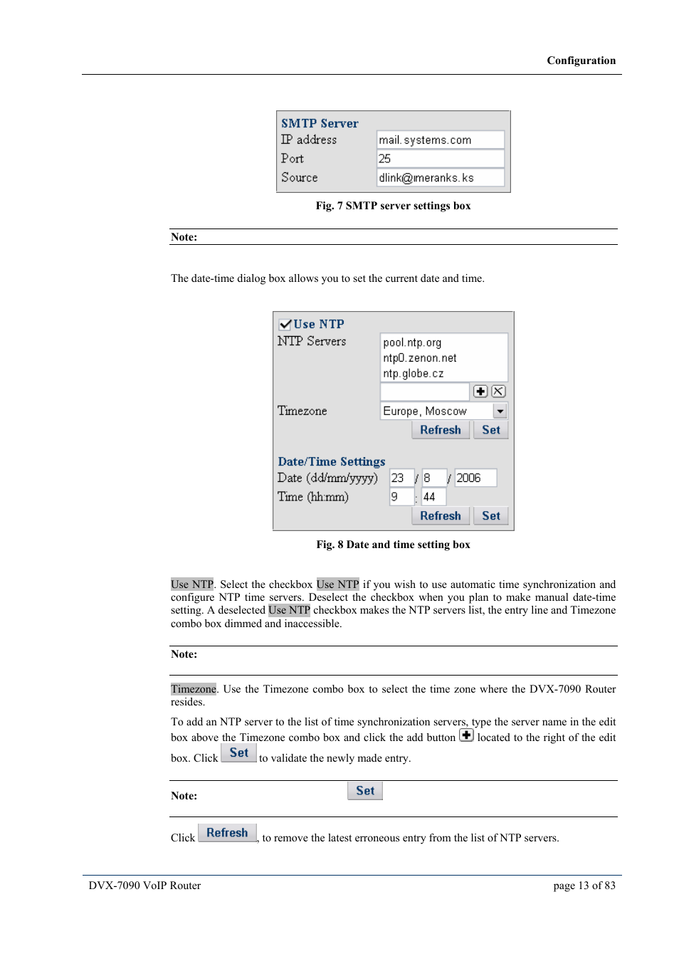 D-Link VOIP DVX-7090 User Manual | Page 13 / 83