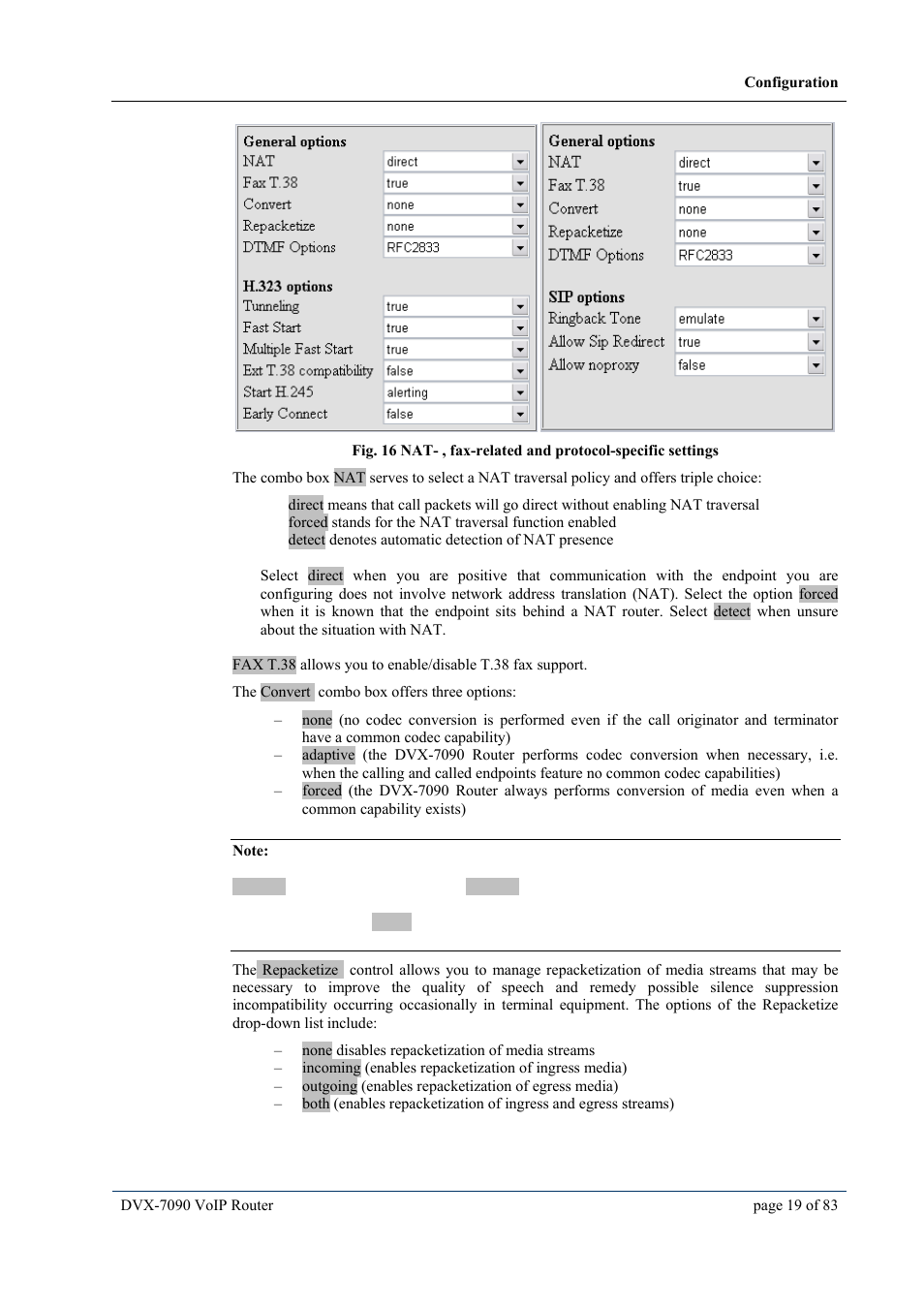 D-Link VOIP DVX-7090 User Manual | Page 19 / 83