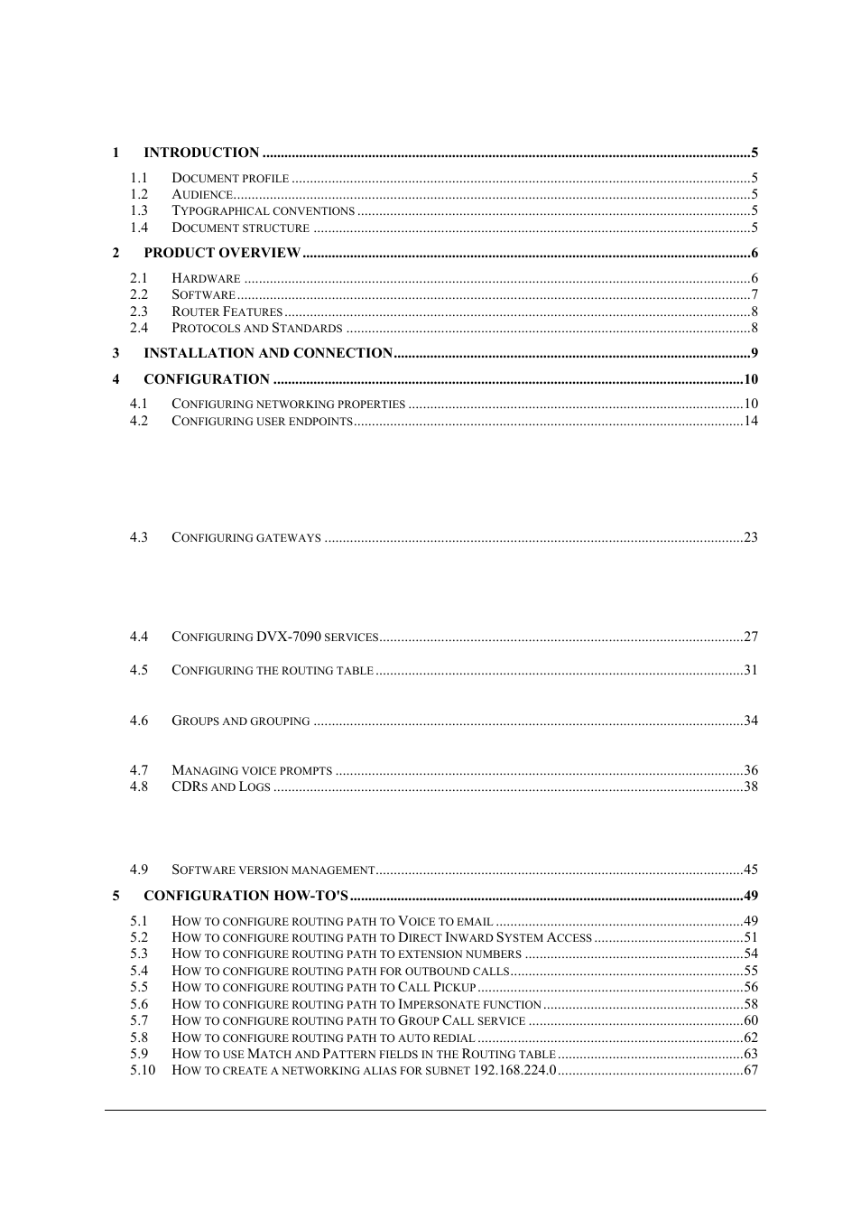 D-Link VOIP DVX-7090 User Manual | Page 3 / 83