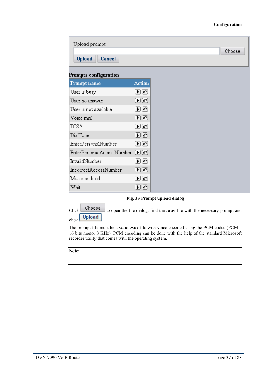 D-Link VOIP DVX-7090 User Manual | Page 37 / 83