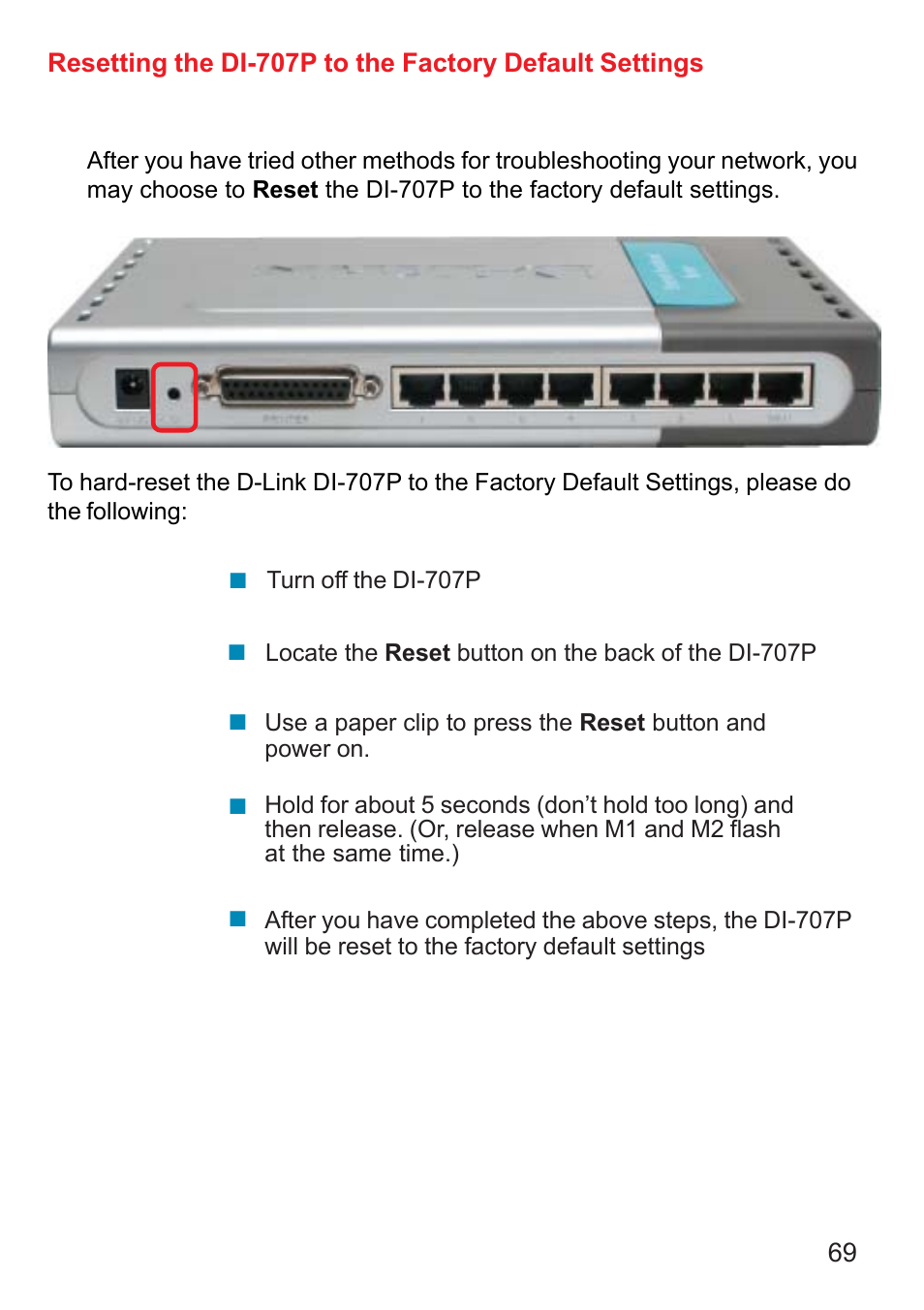 D-Link DI-707P User Manual | Page 70 / 75