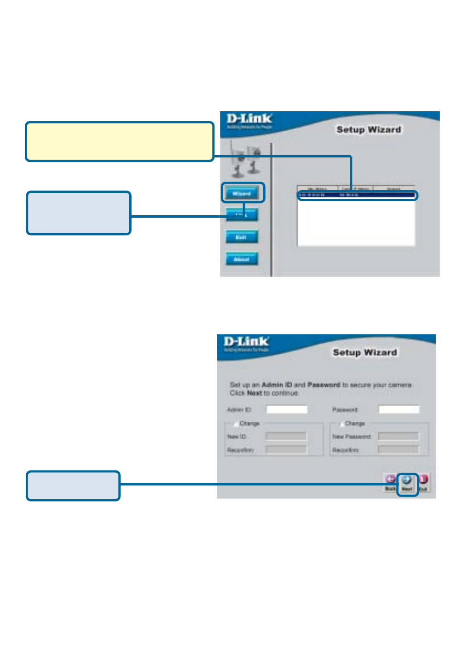 Using the setup wizard | D-Link DCS-900W User Manual | Page 13 / 98
