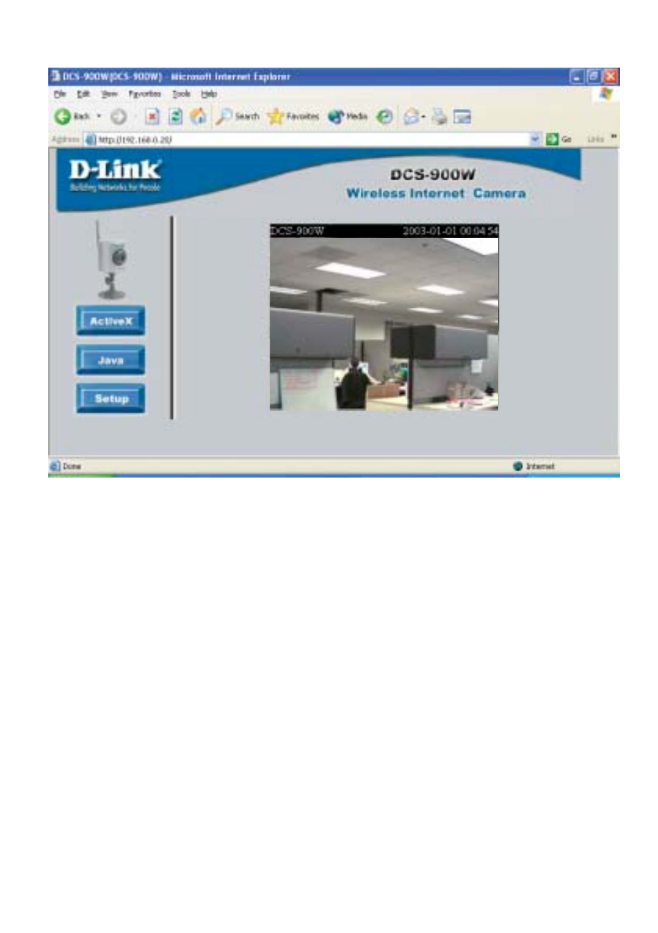 Dcs-900w configuration, Configuration | D-Link DCS-900W User Manual | Page 18 / 98