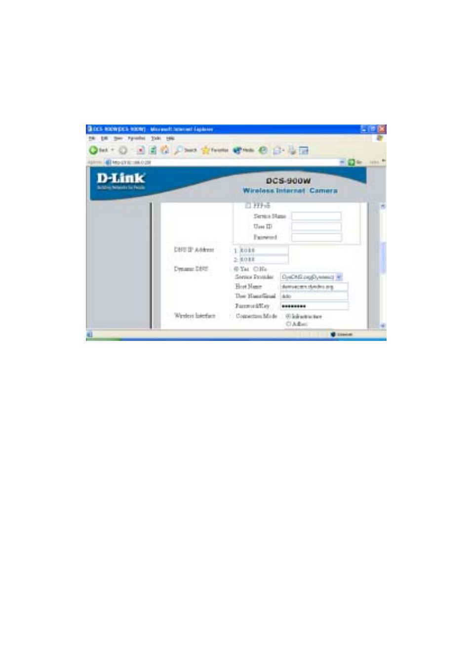 Dcs-900w configuration, Advanced > system | D-Link DCS-900W User Manual | Page 22 / 98