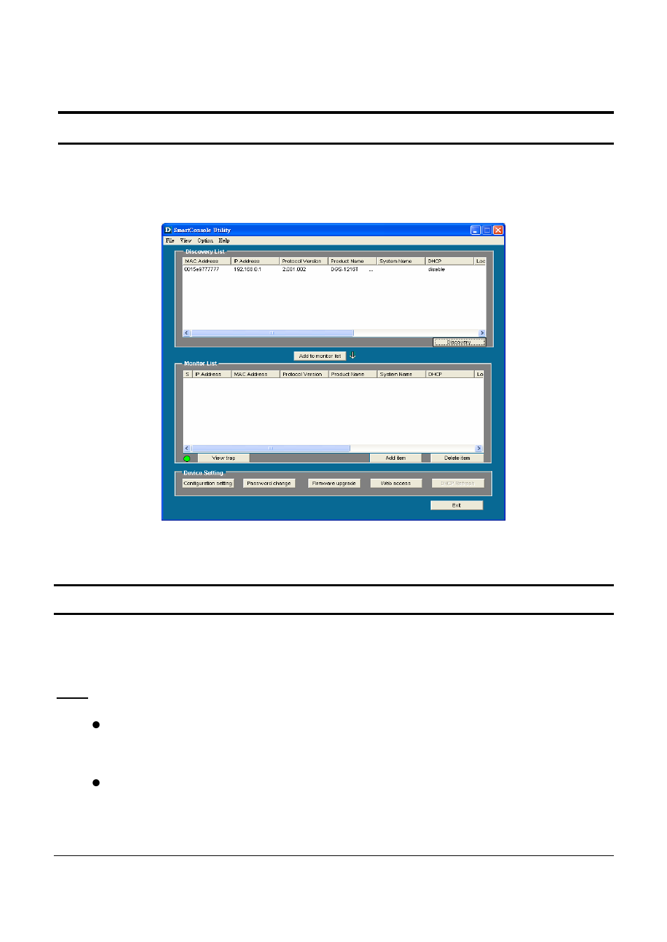 Smartconsole utility features | D-Link DES-1228 User Manual | Page 25 / 60