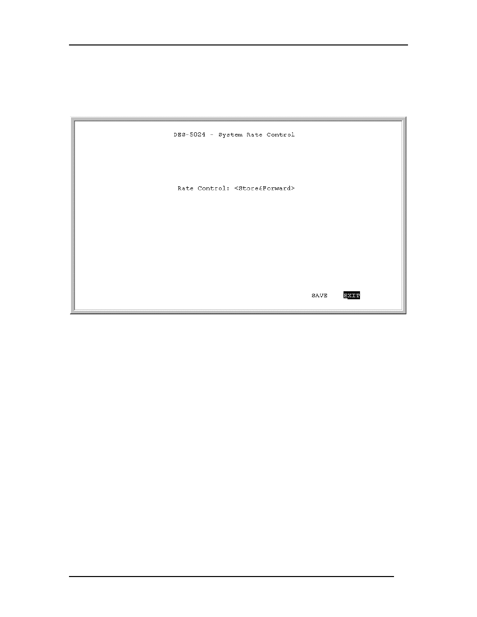 System rate control | D-Link DES-5024 User Manual | Page 52 / 93