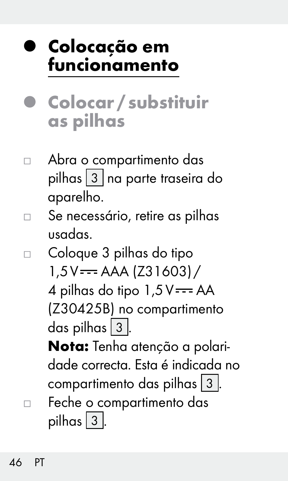 Livarno Z31603 User Manual | Page 46 / 84