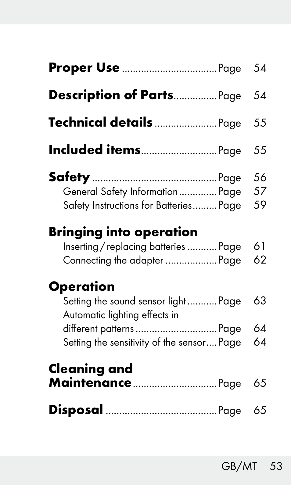 Livarno Z31603 User Manual | Page 53 / 84