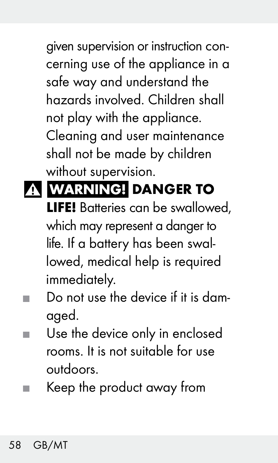 Livarno Z31603 User Manual | Page 58 / 84