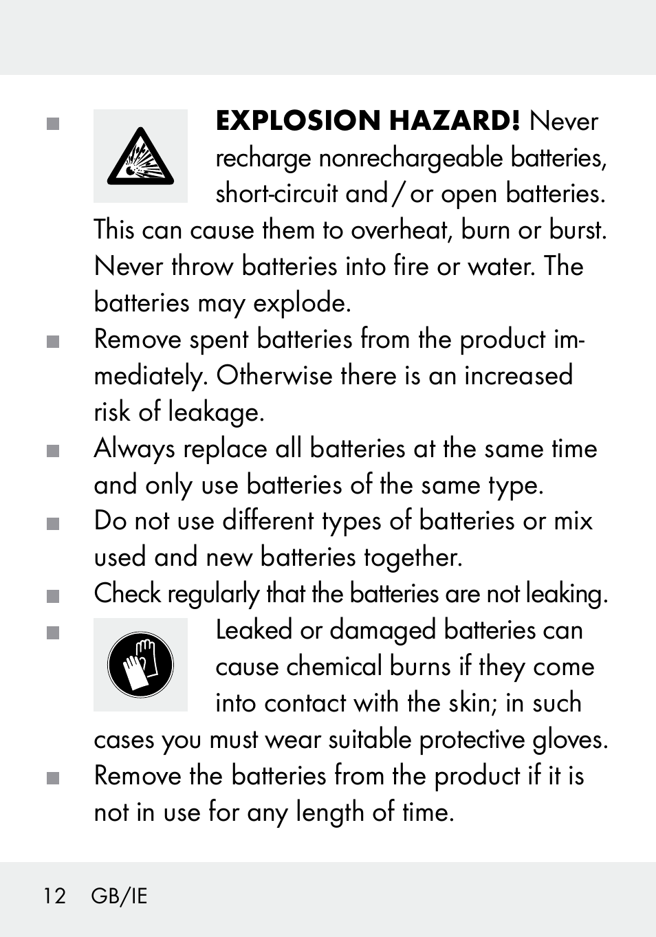 Livarno 103994-14-01/103994-14-02 User Manual | Page 12 / 88