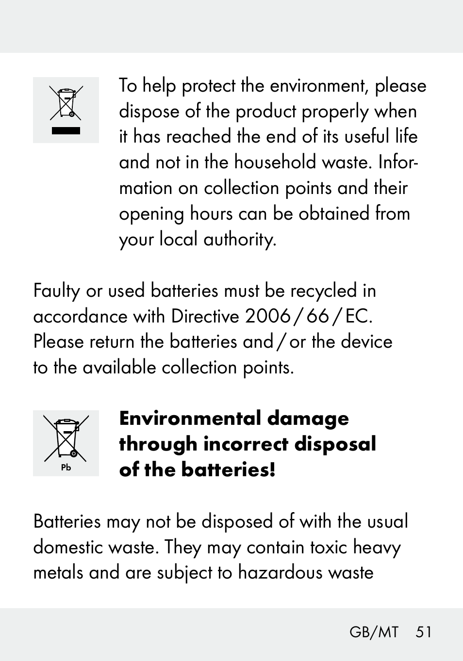 Livarno 103994-14-01/103994-14-02 User Manual | Page 51 / 66