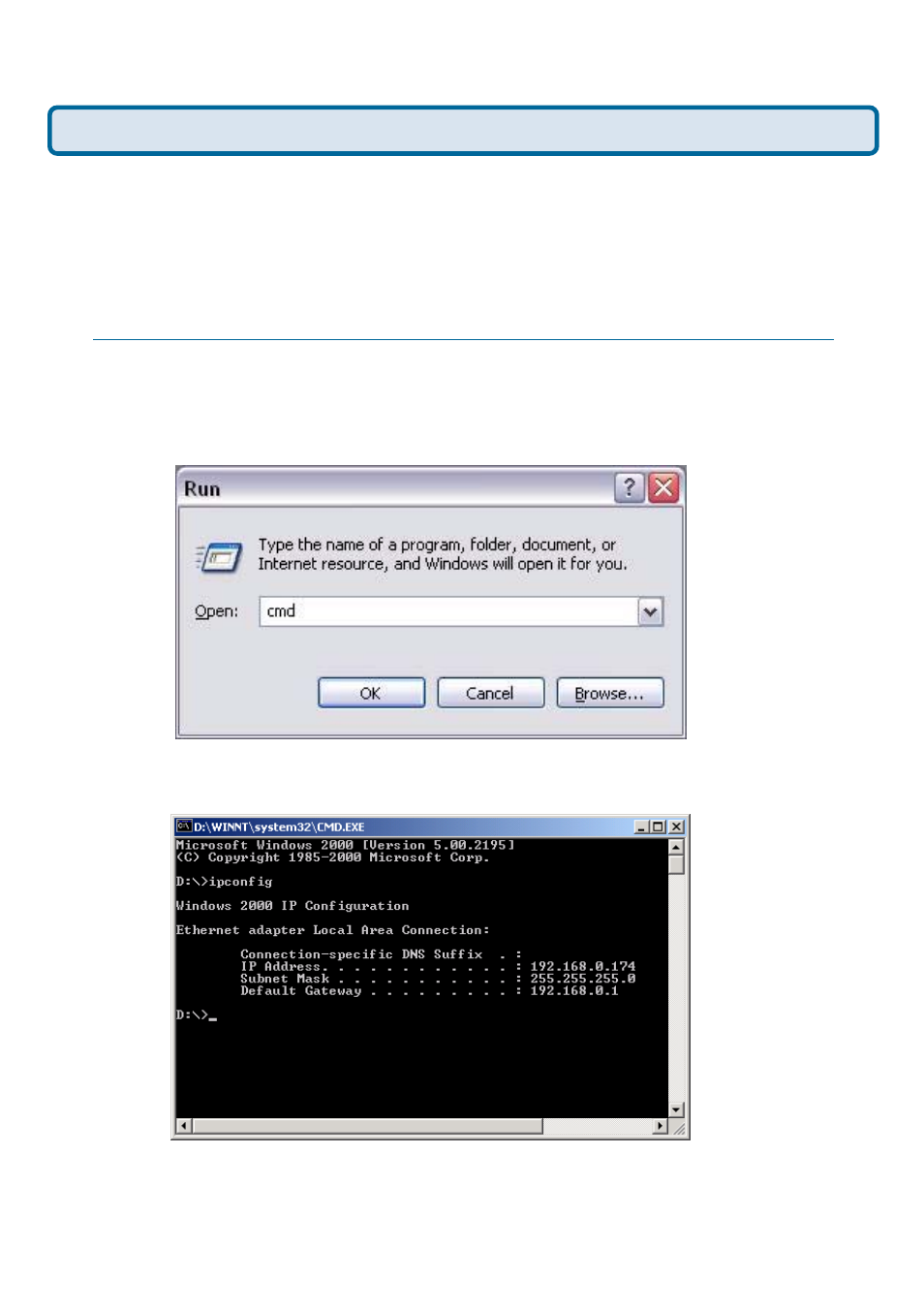 How can i find my ip address in windows 2000/xp, 71 frequently asked questions (continued) | D-Link DI-774 User Manual | Page 71 / 98