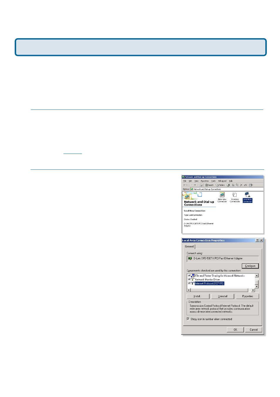 How can i assign a static ip address in windows xp, 72 frequently asked questions (continued) | D-Link DI-774 User Manual | Page 72 / 98