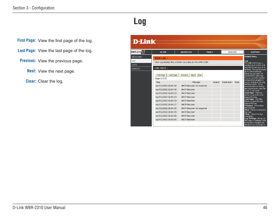 D-Link WBR-2310 User Manual | Page 46 / 78