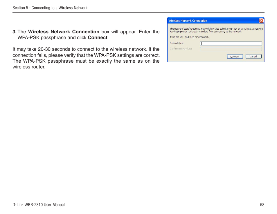 D-Link WBR-2310 User Manual | Page 58 / 78