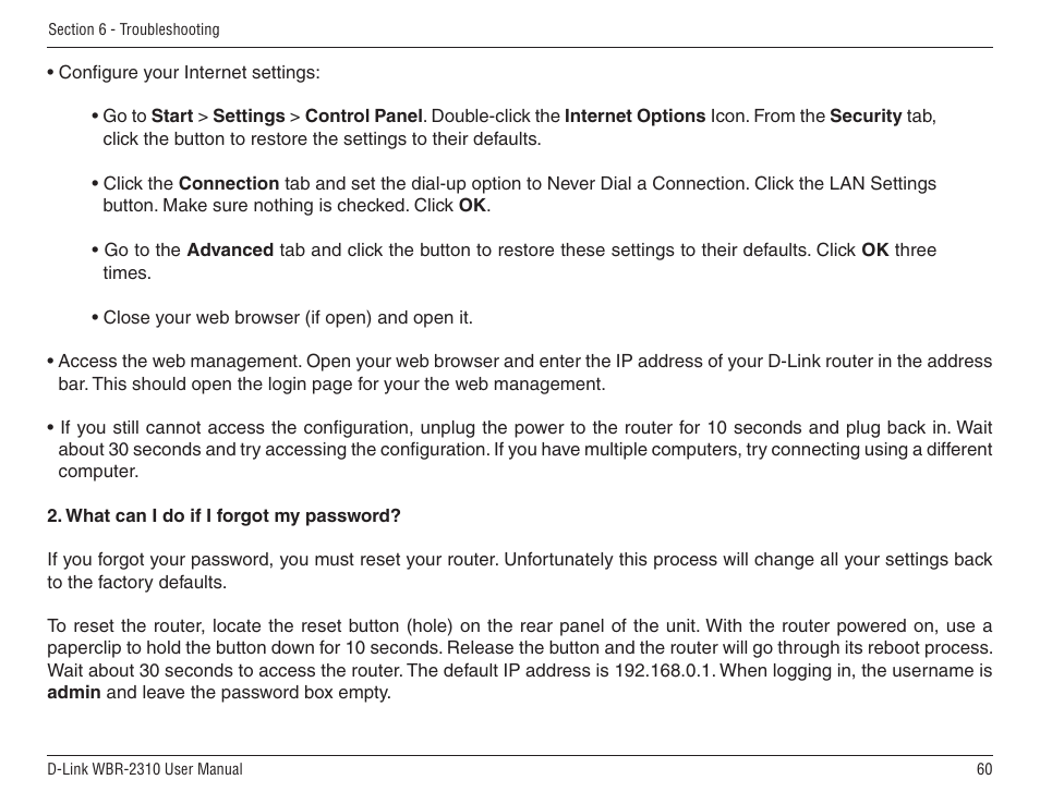 D-Link WBR-2310 User Manual | Page 60 / 78