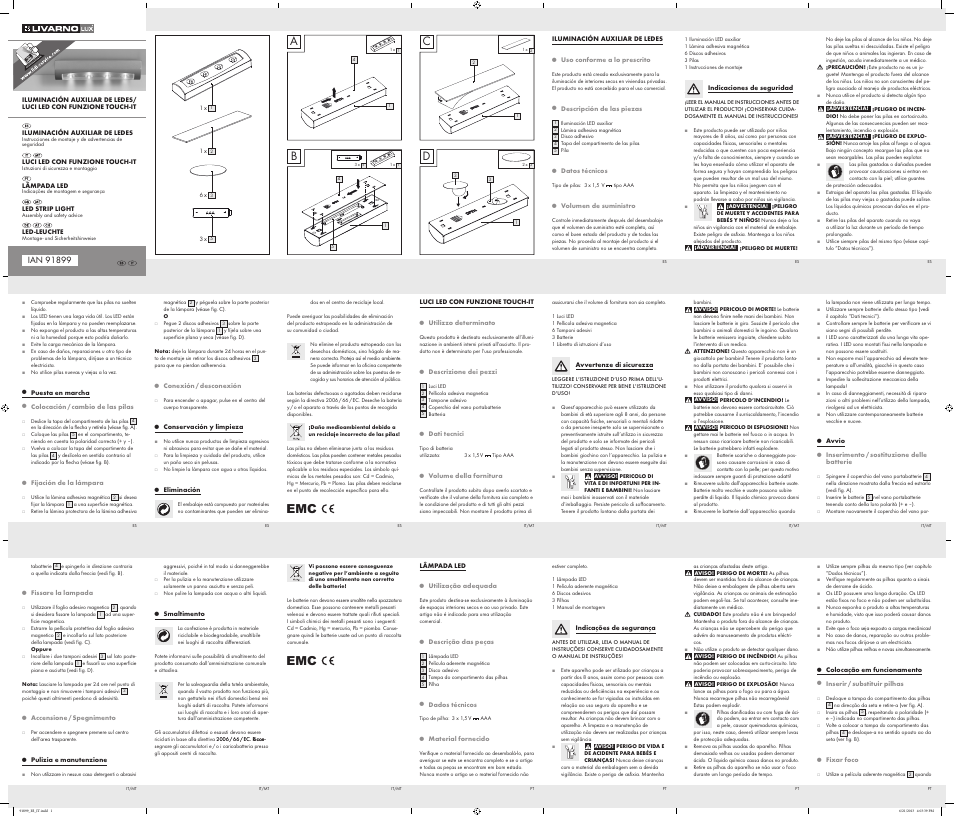 Livarno Z31657 User Manual | 2 pages