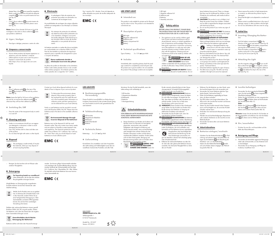 Livarno Z31657 User Manual | Page 2 / 2