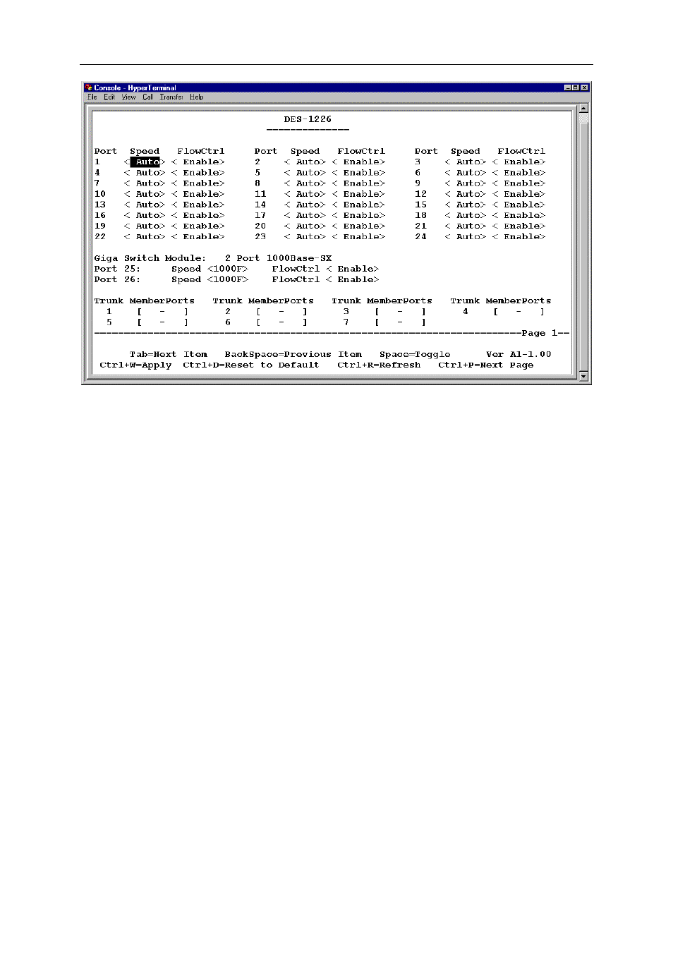 User interface | D-Link DES-1218 User Manual | Page 26 / 42