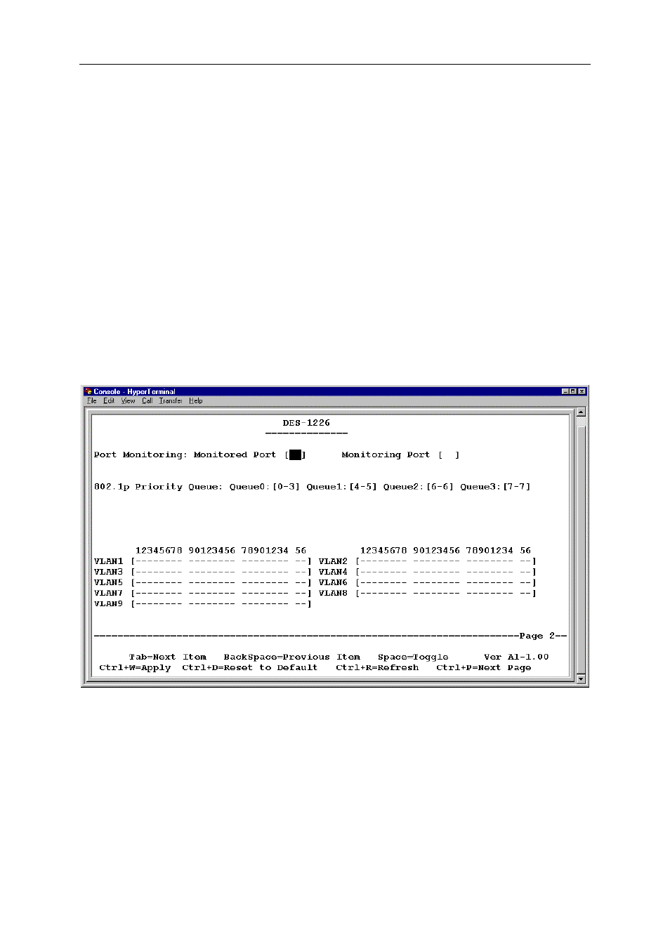 Priority queues | D-Link DES-1218 User Manual | Page 28 / 42