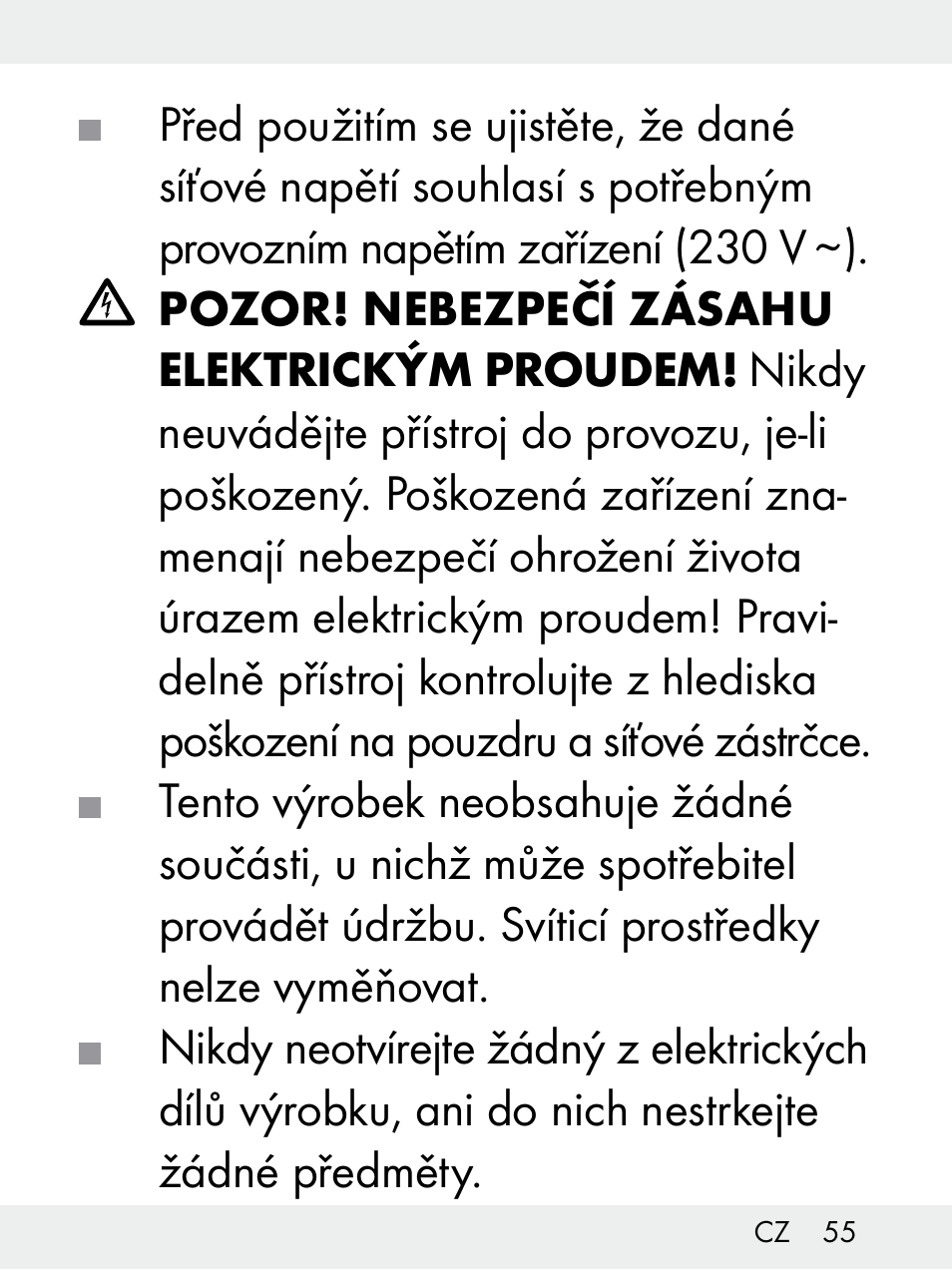 Livarno Z31172..-BS User Manual | Page 55 / 85