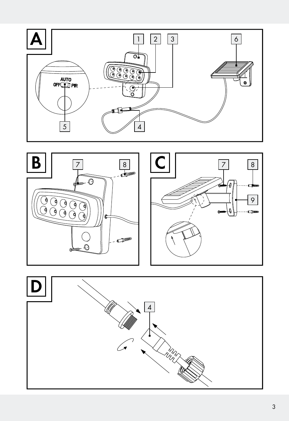 Ab c d | Livarno Z31999 User Manual | Page 3 / 84