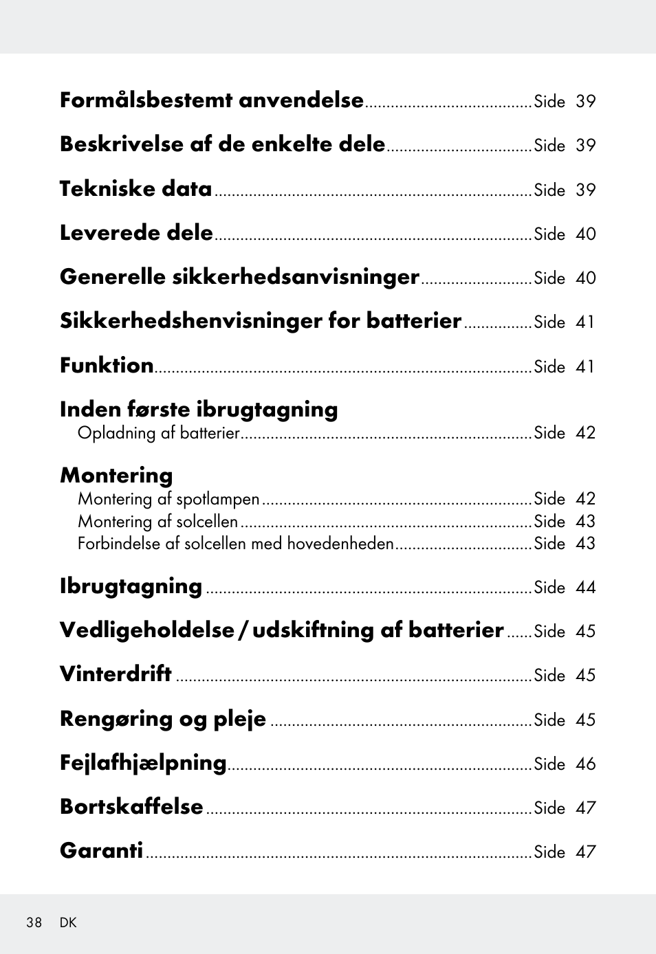 Livarno Z31999 User Manual | Page 38 / 84