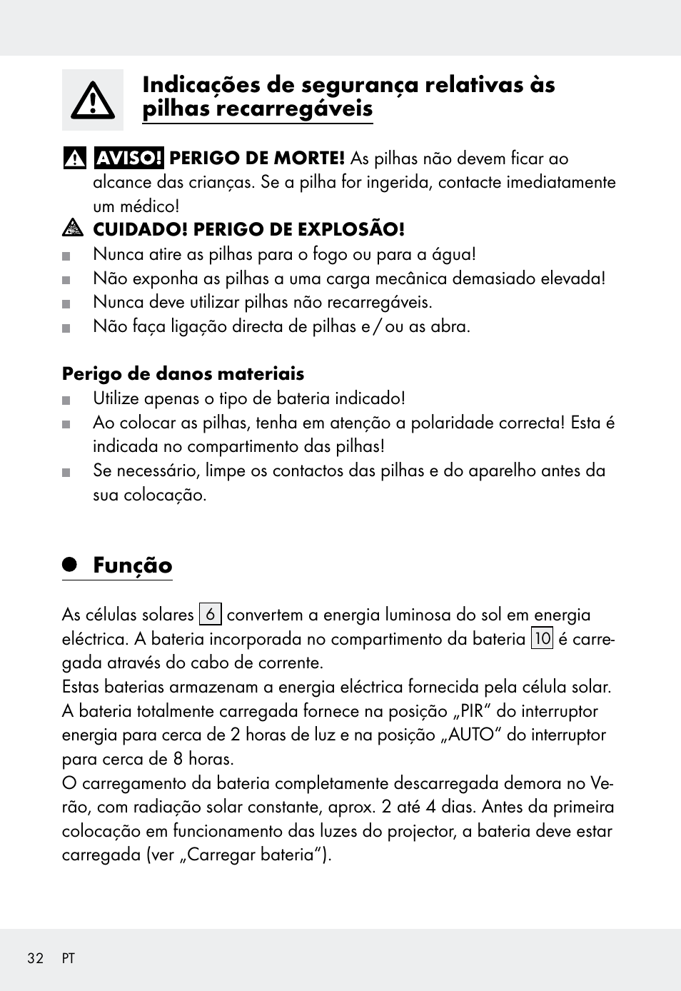 Função | Livarno Z31999 User Manual | Page 32 / 63