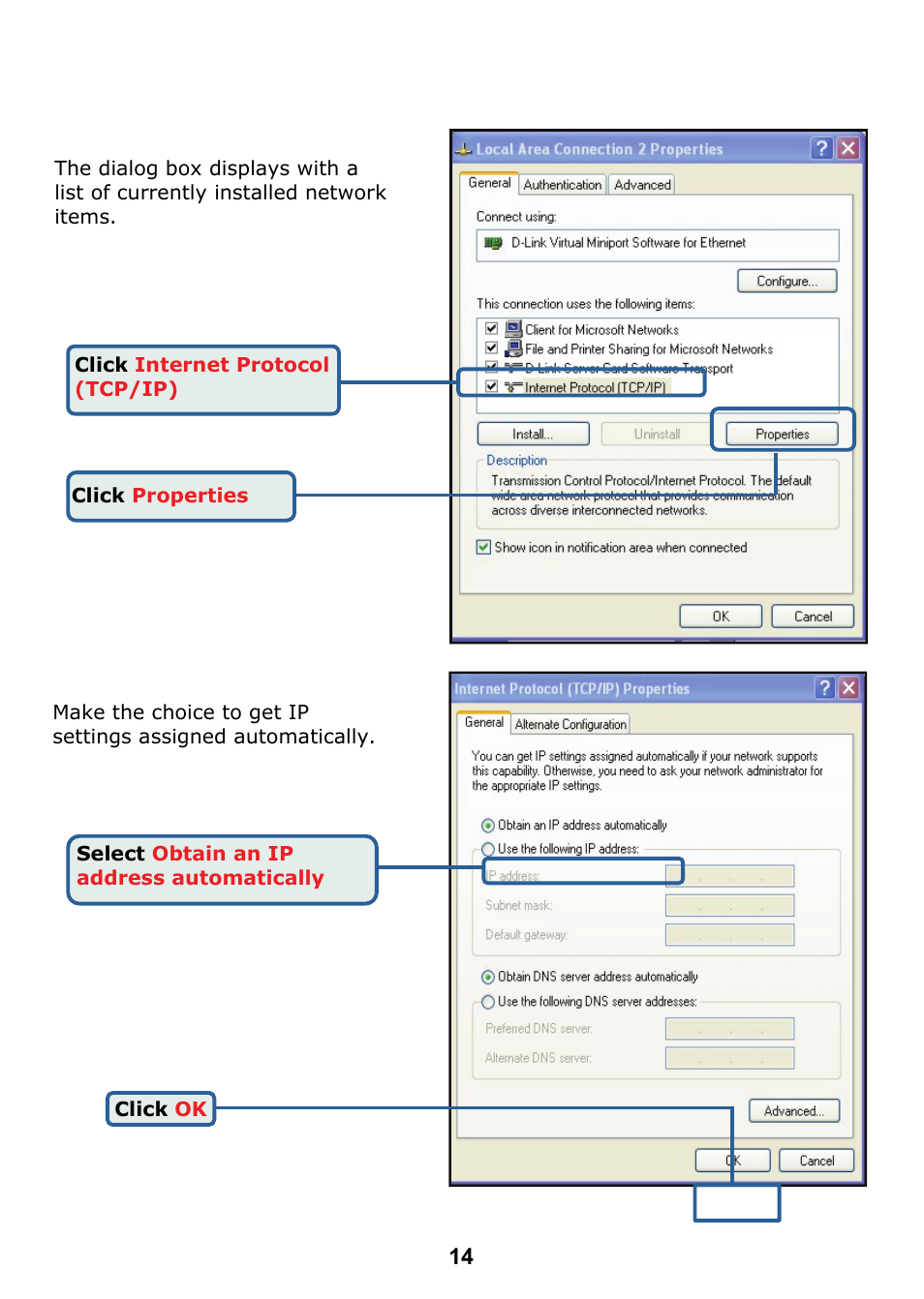 D-Link DSL 2740B User Manual | Page 14 / 15