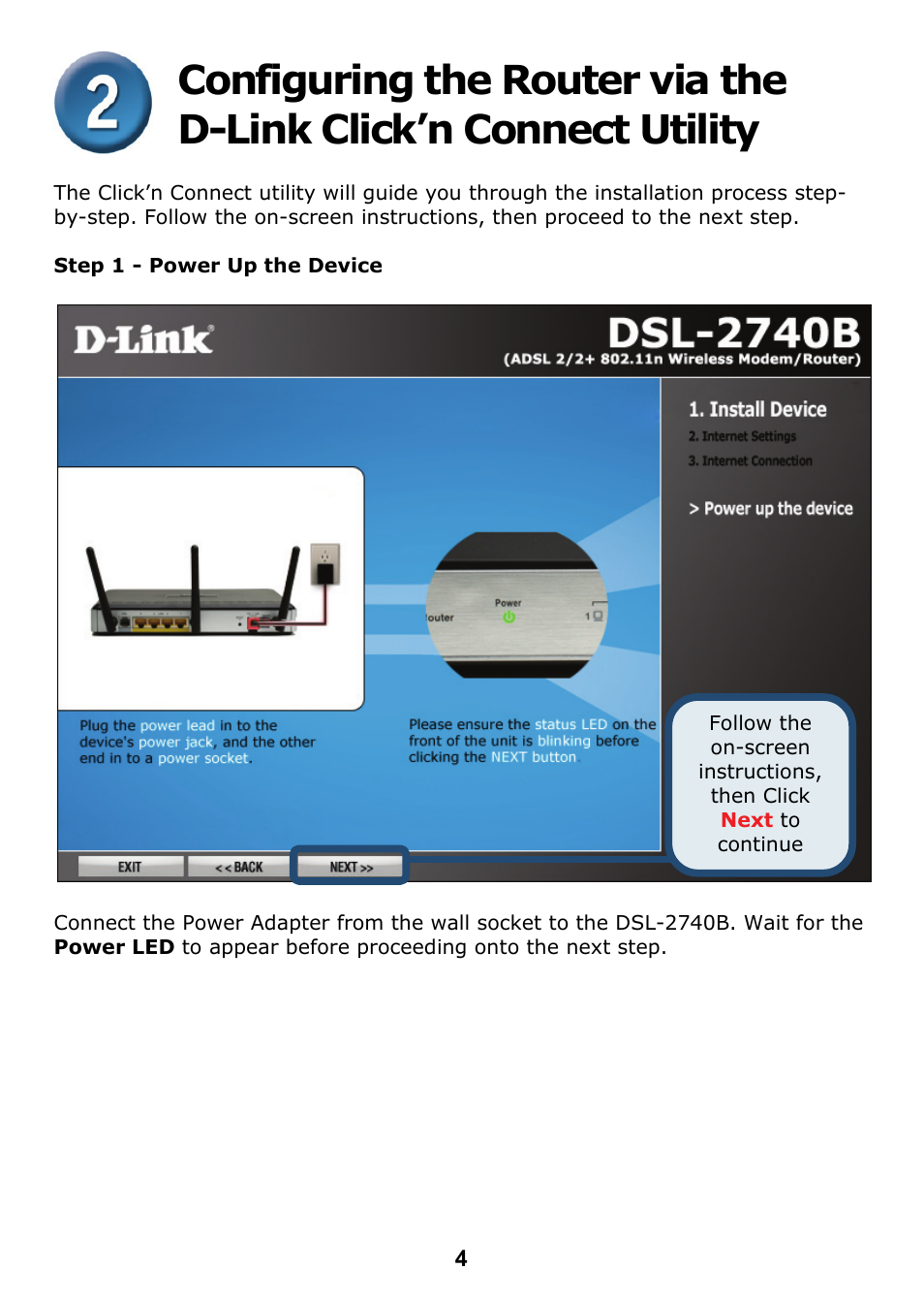 D-Link DSL 2740B User Manual | Page 4 / 15