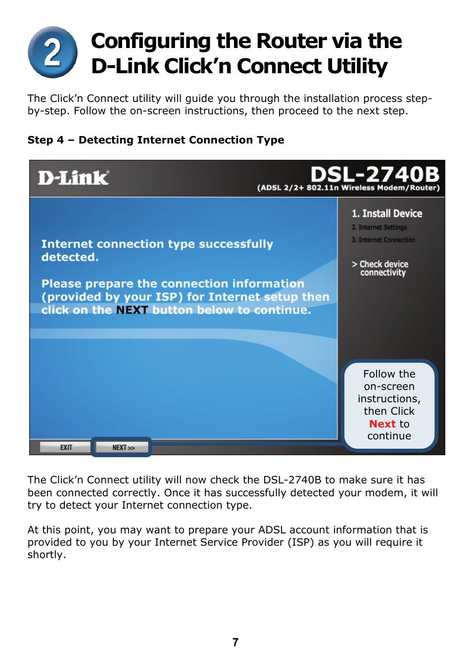 D-Link DSL 2740B User Manual | Page 7 / 15