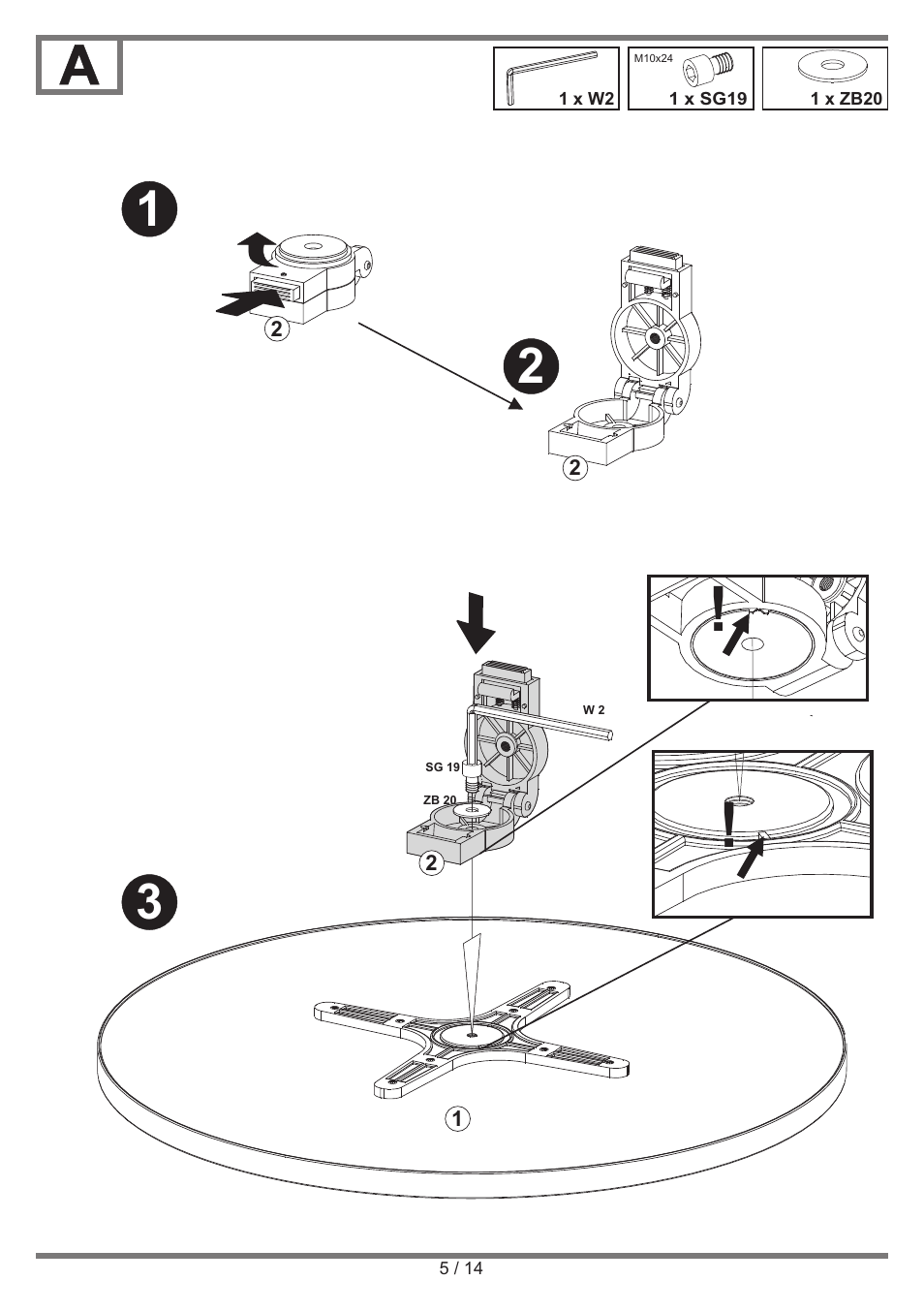 Livarno BISTRO TABLE User Manual | Page 5 / 14