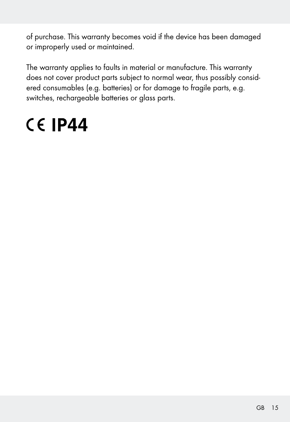 Livarno Z31999 User Manual | Page 15 / 85
