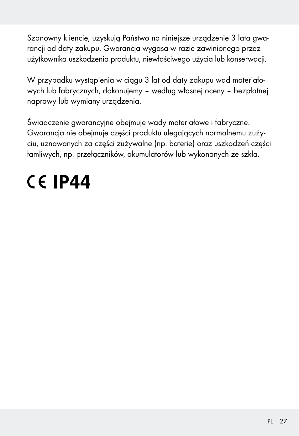 Livarno Z31999 User Manual | Page 27 / 85