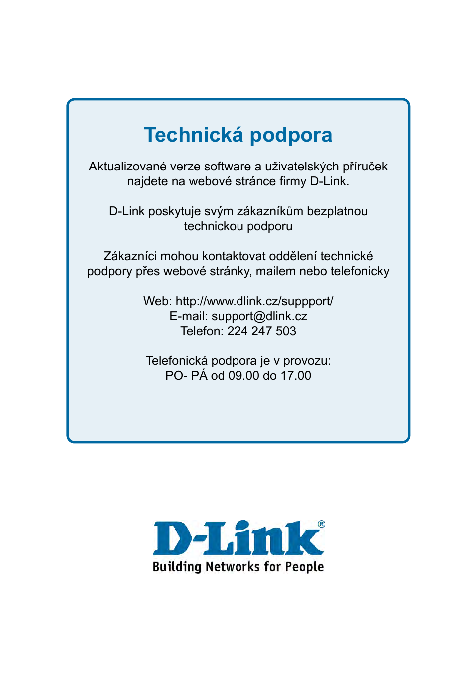 Technická podpora | D-Link DES-1228P User Manual | Page 91 / 100