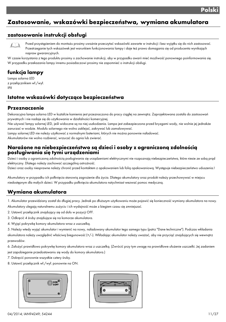 Livarno 6ER SET 54244 User Manual | Page 12 / 30